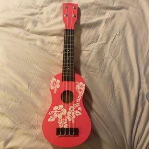 Authentic Hawaiian pink Ukulele